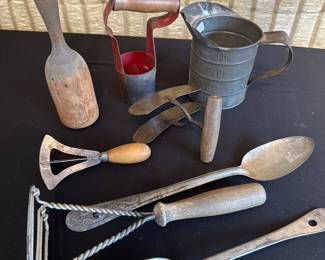 Vintage/Primitive Kitchen Utensils