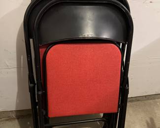 Set of 4 MCM Samsonite Card Table Chairs