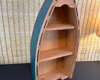 Canoe shelf