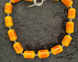 large bead necklace