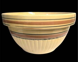 Yellow ware bowl