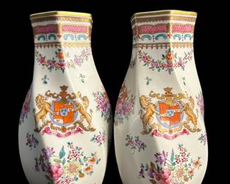 Parisian Porcelain Vases (2)