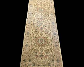 Star Of David Naim Wool Runner 2'6" X 10' With Appraisal