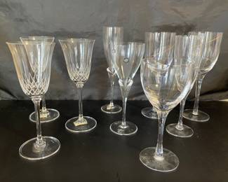 Lenox, Vera Wang Wedgwood, Rosenthal, Kosta Boda Crystal Glasses