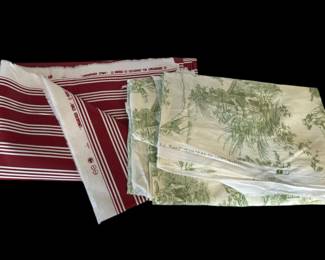 Waverly Longaberger Stripe & Thibaut Chateau Du Loir Fabrics
