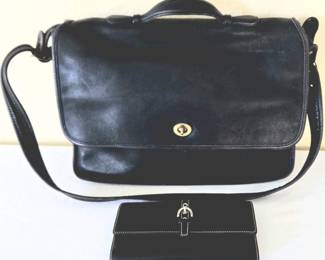Coach Satchel Bag & Wallet Set