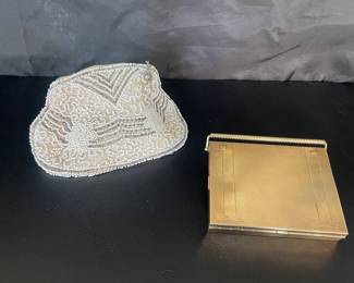 Volupte USA Evening Case, Beaded Hand Clutch