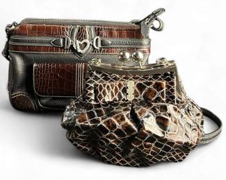 Alligator Patterned Bags, Brighton & (1) More