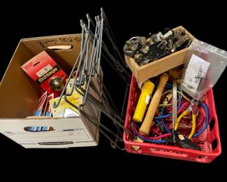 Relief Saw Blades, Bungees, Schlage Knobs, The Gripper, Shelf Racks