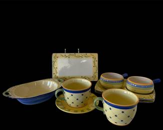 Pistoulet Pfaltzgraff by Jana Kolpen soup & salad set