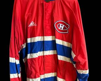 Les Habitants Aka The Montreal Canadiens Hockey Jacket L