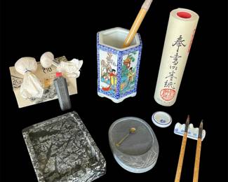 Asian Ink Drawing Set