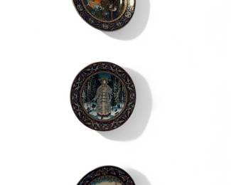 Heinrich Villeroy & Bach Russian Fairy Tale Decorative Plates (3)