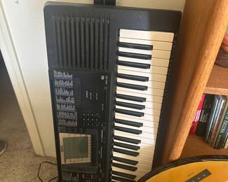 Keyboard. We will plug it in and someone can come play for us! 