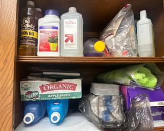 Laundry and cleaning supplies