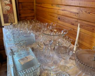 CANDLEWICK!! Many rare pieces. 