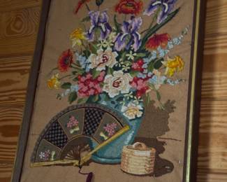 Vintage needlepoint