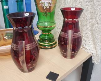 Bohemian red glass