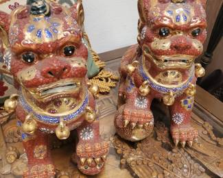 Pair of Foo Lions