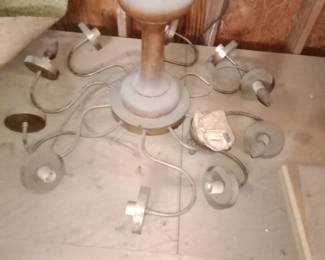 Another chandelier...a little dusty🙂