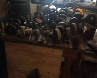 Large casters 