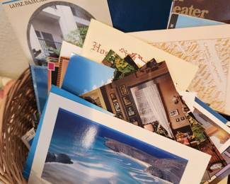 Post cards and maps...