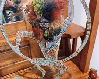 Metal Sculpture signed by the Artist