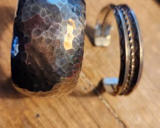 Sterling and Silver Bracelets 