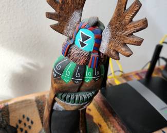 Crow Mother Navajo Kachina - signed by Artist. 