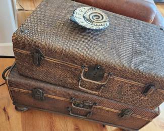 Vintage Woven Trunks! 