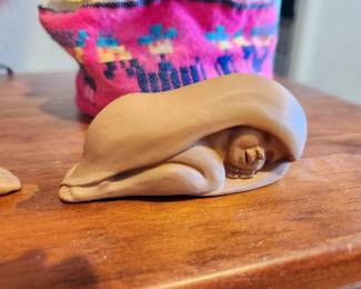 These two special sculptures are also by Terrie Bennett. This one is 'Dreamer'. 