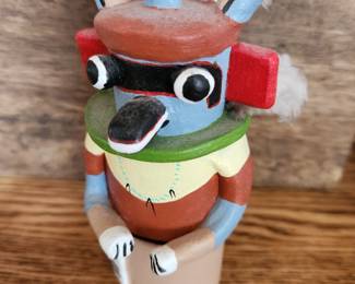 Corn Doll - signed by Artist 'Hopi'. 