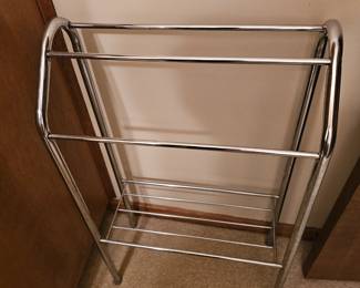 quilt rack, metal