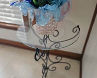small side table or plant stand