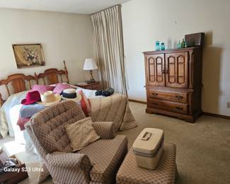 a view into one of the bedrooms