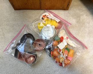 Accessories for Mid Century Kitchen Cupboard (Food, bakeware, corning ware, +++)