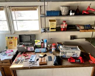 Miscellaneous Tools and Garage Necessities