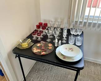 Assorted Glassware