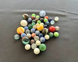 Assorted Vintage/Antique Marbles