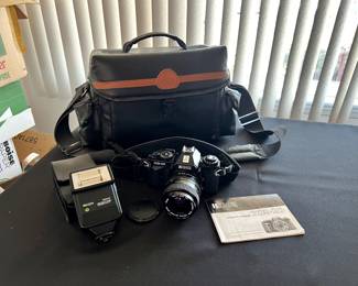 Ricoh XR-10 Camera w/ Case + Accessories