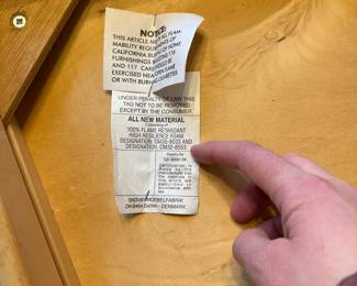 C44 - $650. Skovby Model SM32MB Maple. Made in Denmark. Extending Segmental Pedestal Dining Table. Table measures 47" round x 28.5" tall. With Pop Up leaves it is 57" wide. Chairs need cleaned or reupholstered.  Table shows signs of wear. By turning the turntable under the tabletop the three leaves move synchronously to a position that makes room for the extension leaves in the base. When light pressure is applied the extension leaves unfold by means of a spring placed under the triangle in the middle of the table. 