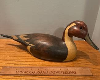 D9 - $40. D. Wentler 1980 Pintail Drake. 
