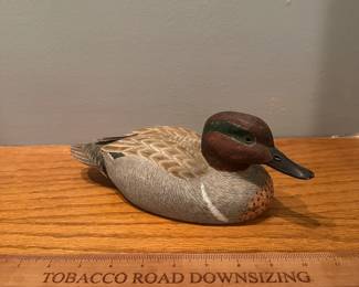 D19 - $35 - Green-Winged Teal. Decoy Ducks 84-110 Cloud & Whitehurst. 