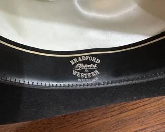 C189 - $30. Bradford Western by Resistol.  Size 7. Mens Cowboy Hat