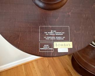 C24 - $40 - Bombay Fern Stand. Measures 11" wide x 35" tall. Sturdy and in good condition. 