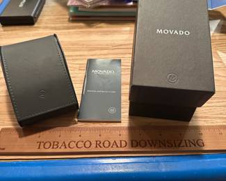 J32 - $150. Working - Movado Mens Eliro. 84-C1-455 - a. 