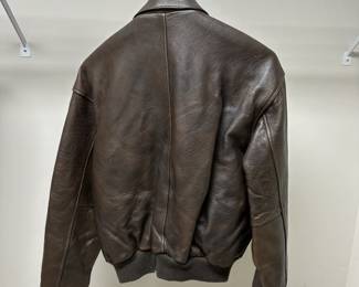 C96 - $225. Type A-2 Leather Avirex Jacket. Size XL. Gently used - VERY good condition! Flight Bomber Jacket. 