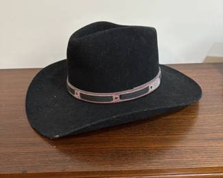 C189 - $30. Bradford Western by Resistol.  Size 7. Mens Cowboy Hat