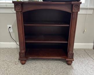 C54 - $40 - Was used in an office as a printer stand - very versatile piece. Measures 28" wide x 18" deep x 31" tall. 