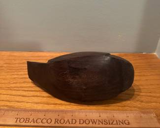D13 - $30. Ironwood Duck Decoy. Unsigned. Very Heavy!